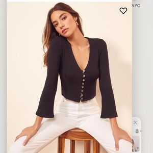 Reformation Gellar Top Sz S NWOT